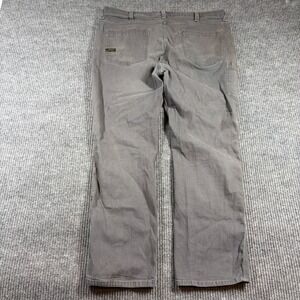 Ariat Pants Men's 40x32 Rebar M4 Low Rise Straight Work Gray Canvas Carpenter